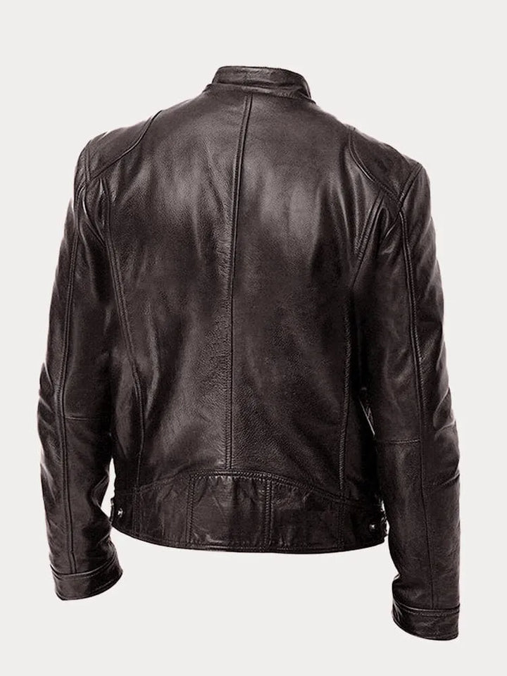 Victor| Casual Leather Jacket