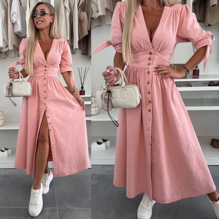 Ivanka - Radiant Denim Dress