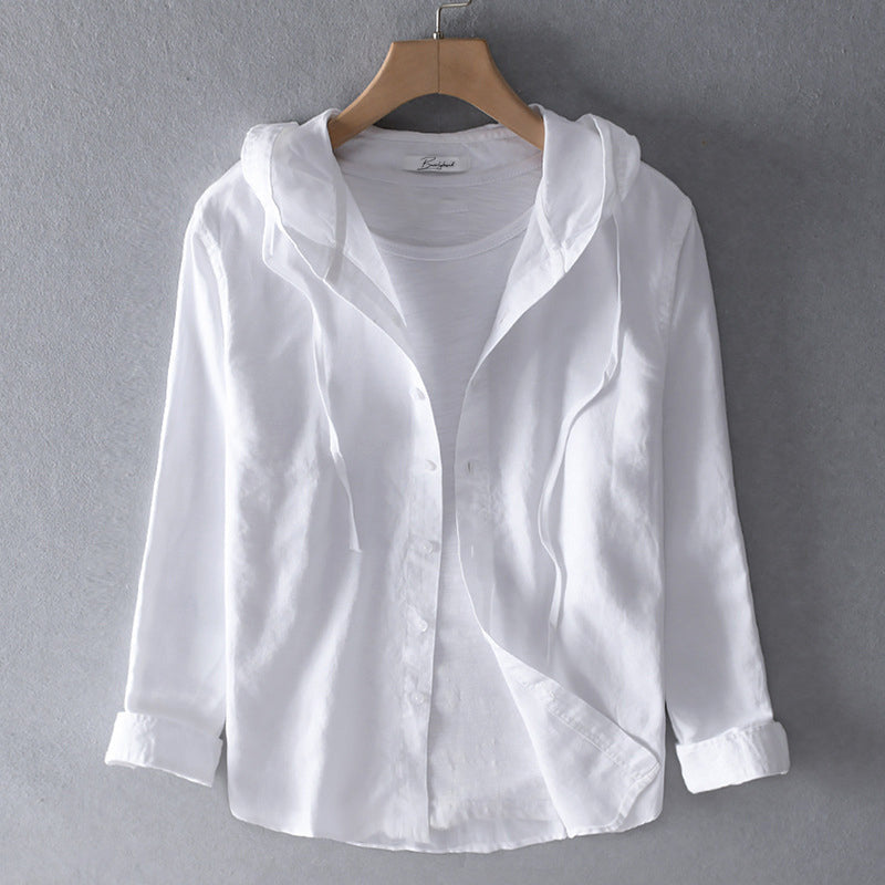 Miranda - Lightweight hooded blouse