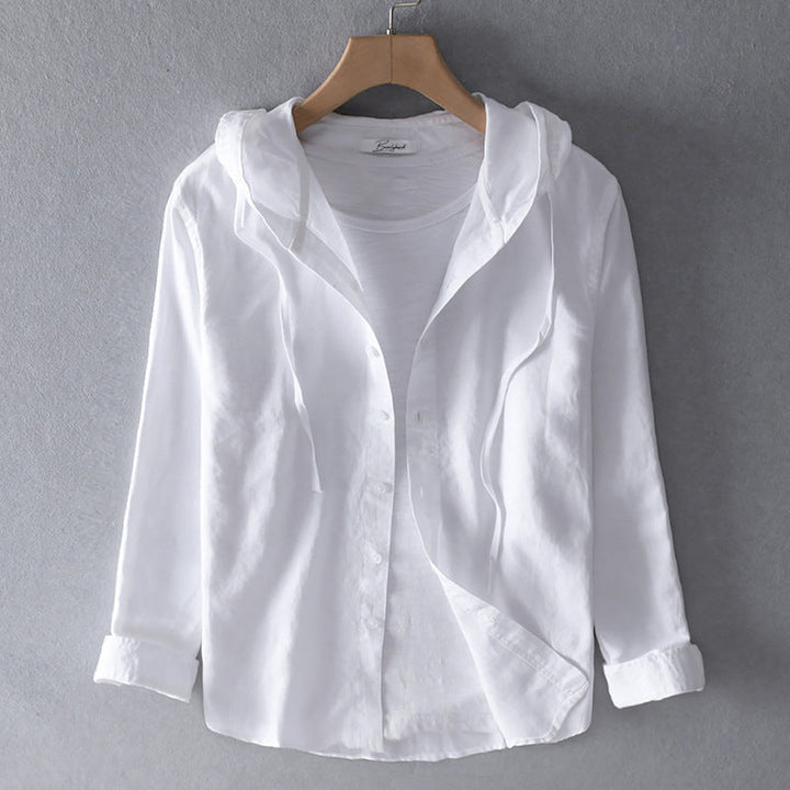 Miranda - Lightweight hooded blouse