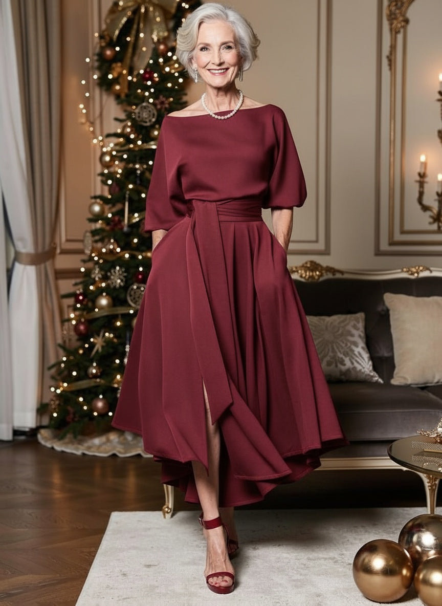 ZEBY - Elegant A-Line Dress