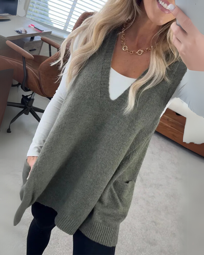 Arola – Cozy Knit Layer with Flattering Coverage