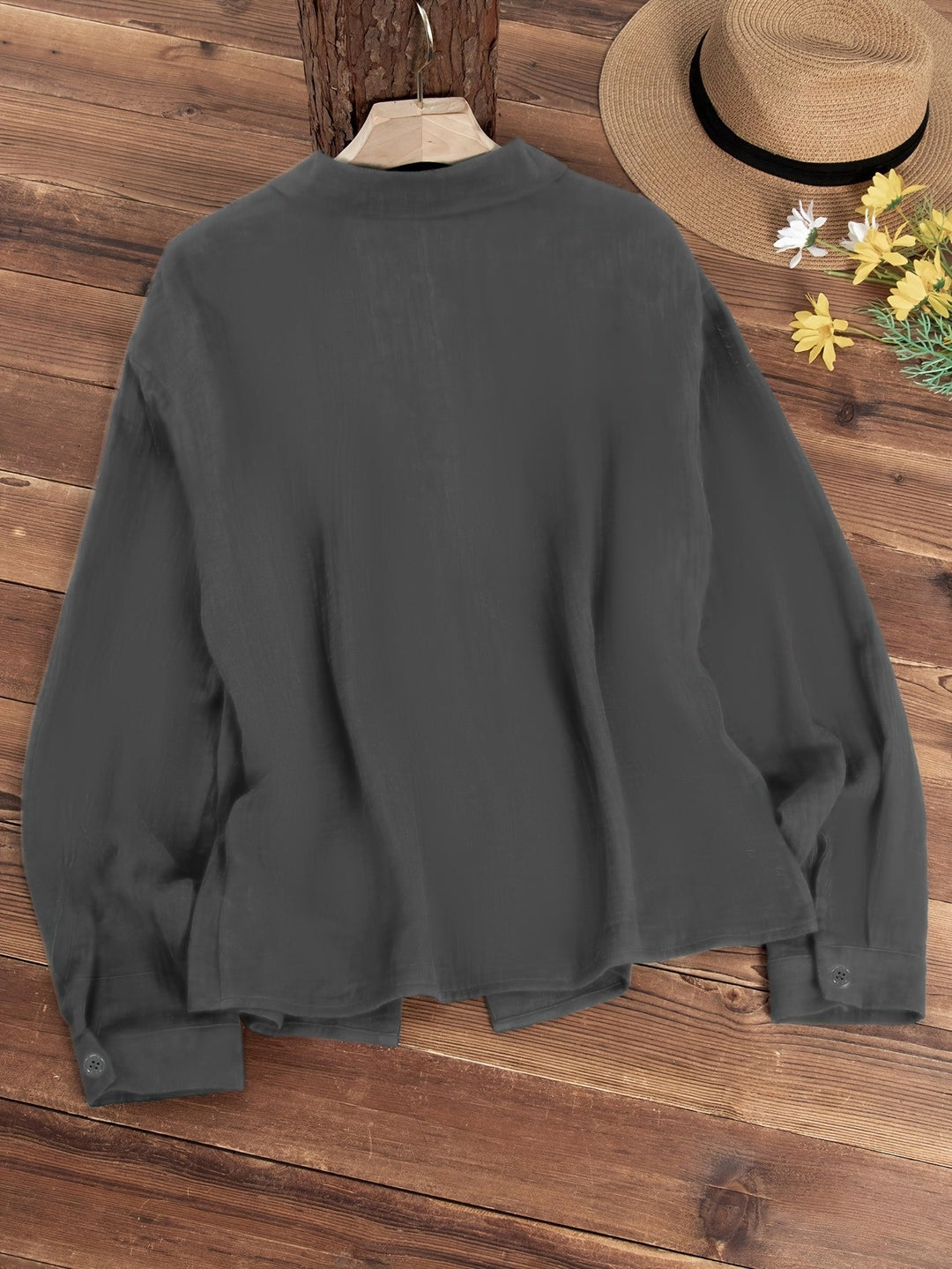 Paige – Long Sleeve Cotton Shirt