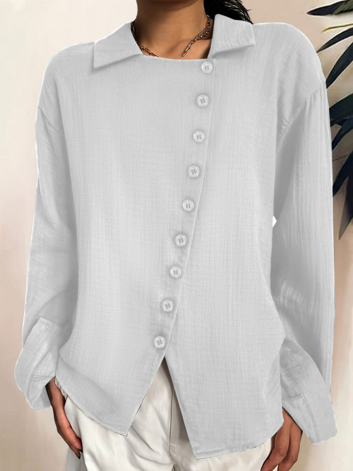 Paige – Long Sleeve Cotton Shirt