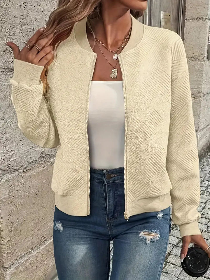 Jennita - Stylish Spring Jacket with Zipper