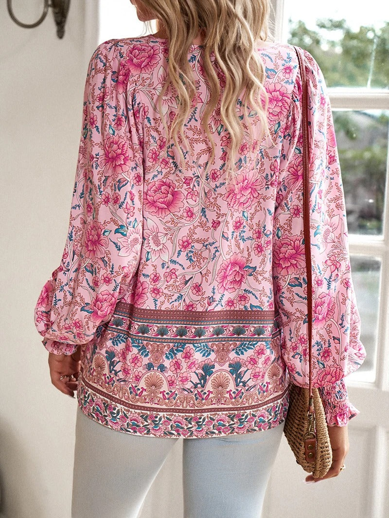 Helena -  Chic Floral Top