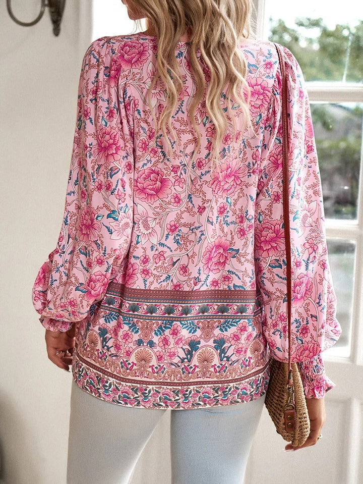 Helena -  Chic Floral Top