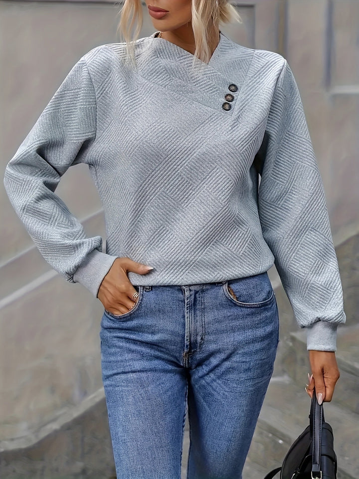 Lydia - Soft Button Sweater