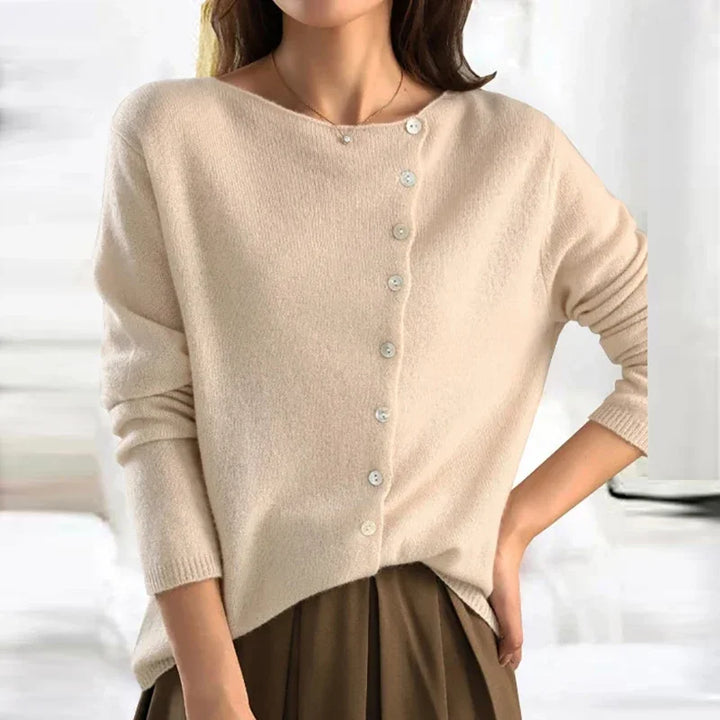 Pauline – Button Knit Sweater