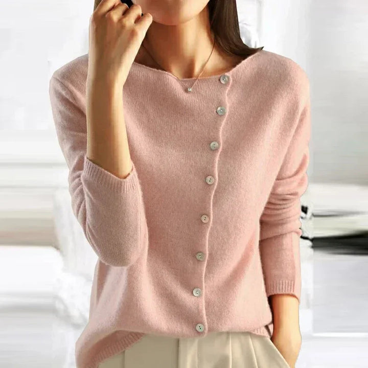 Pauline – Button Knit Sweater