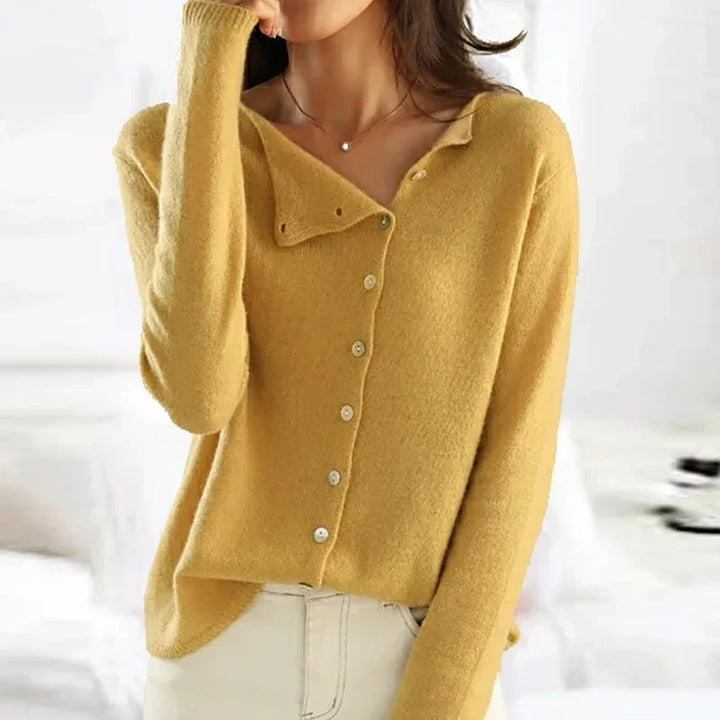 Pauline – Button Knit Sweater
