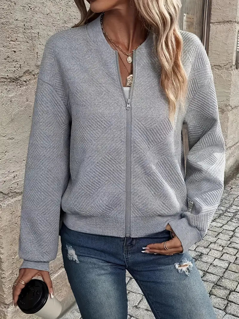 Jennita - Stylish Spring Jacket with Zipper
