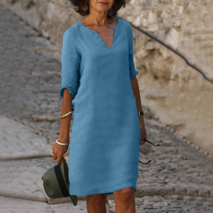 Maxim | Comfortable V-Neck Dress