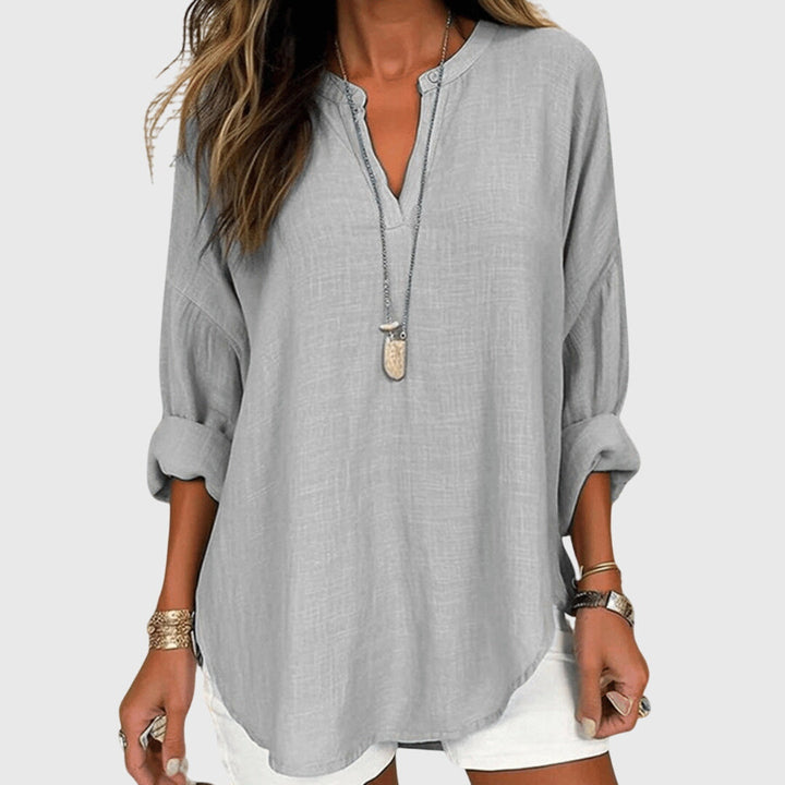 Lenara – The Flowy Blouse That Flatters, Covers & Feels Light as Air