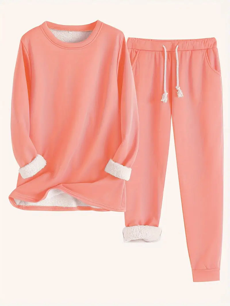 Noellee – Cozy Fleece Lounge Set