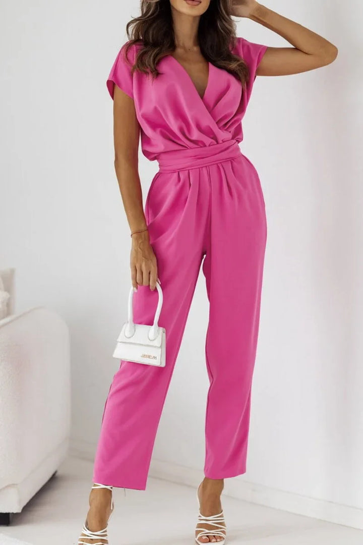 Maya | Short Sleeve Jumpsuit