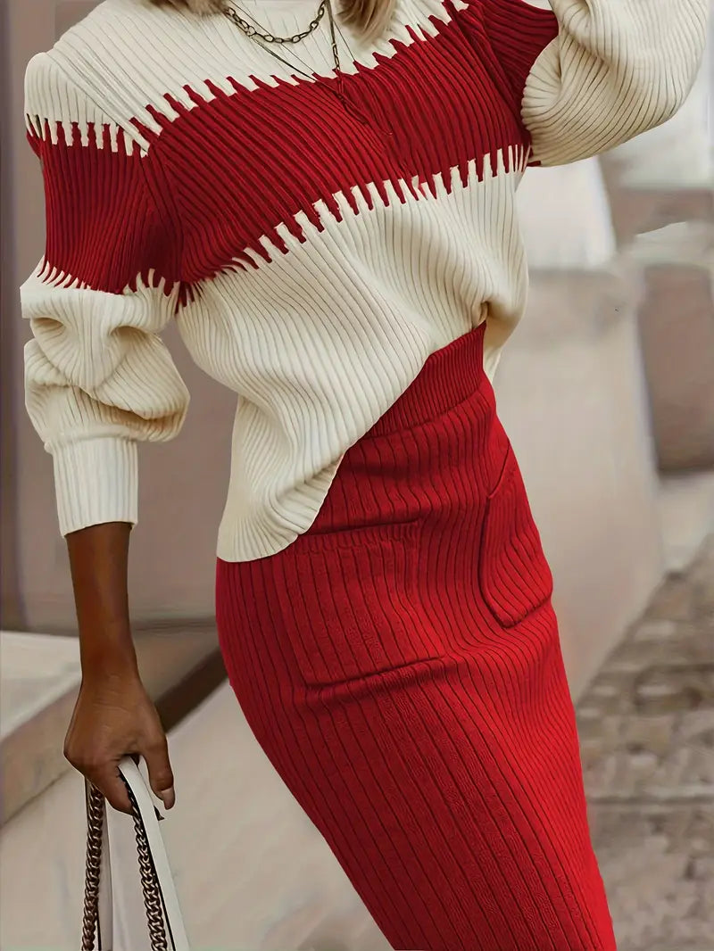 Anastasia -  Elegant Knit Set