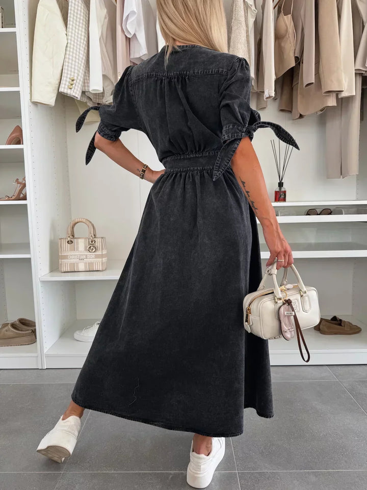 Ivanka - Radiant Denim Dress