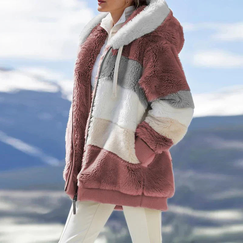 Alexa - Stylish Jacket with Hood and Zipper
