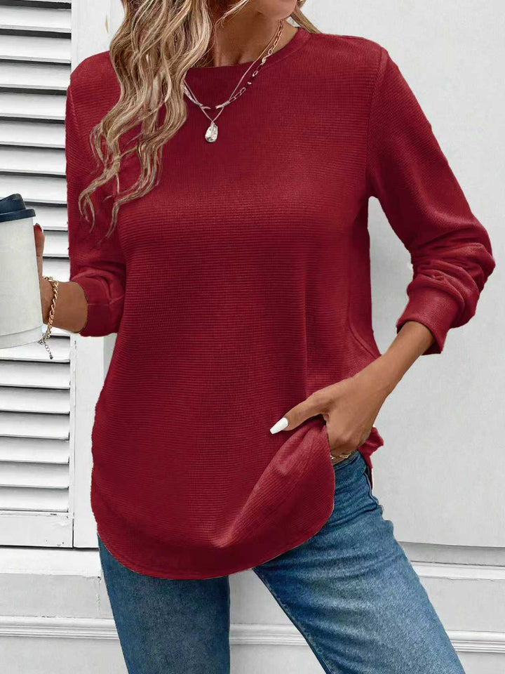 Marisa- Timeless O-Neck Long Sleeve