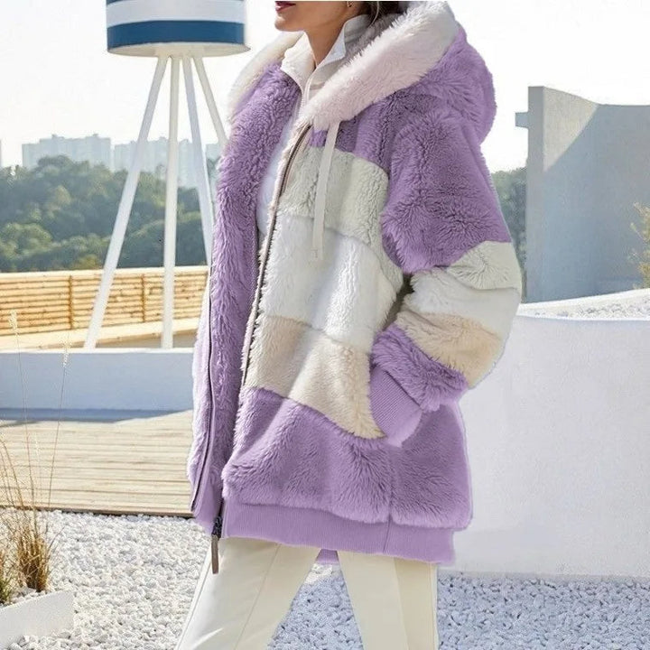 Alexa - Stylish Jacket with Hood and Zipper