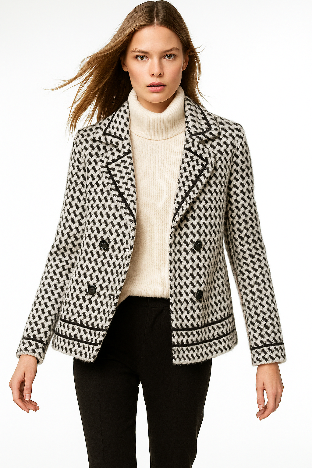 Vionne-Stylish knitted cardigan jacket