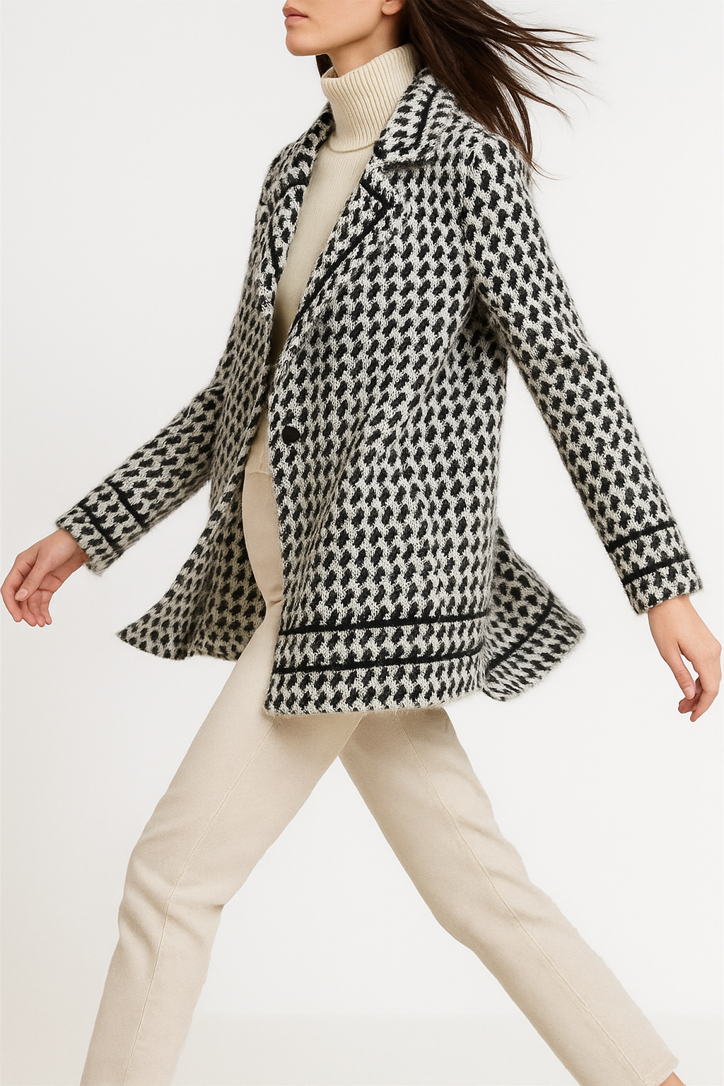 Vionne-Stylish knitted cardigan jacket