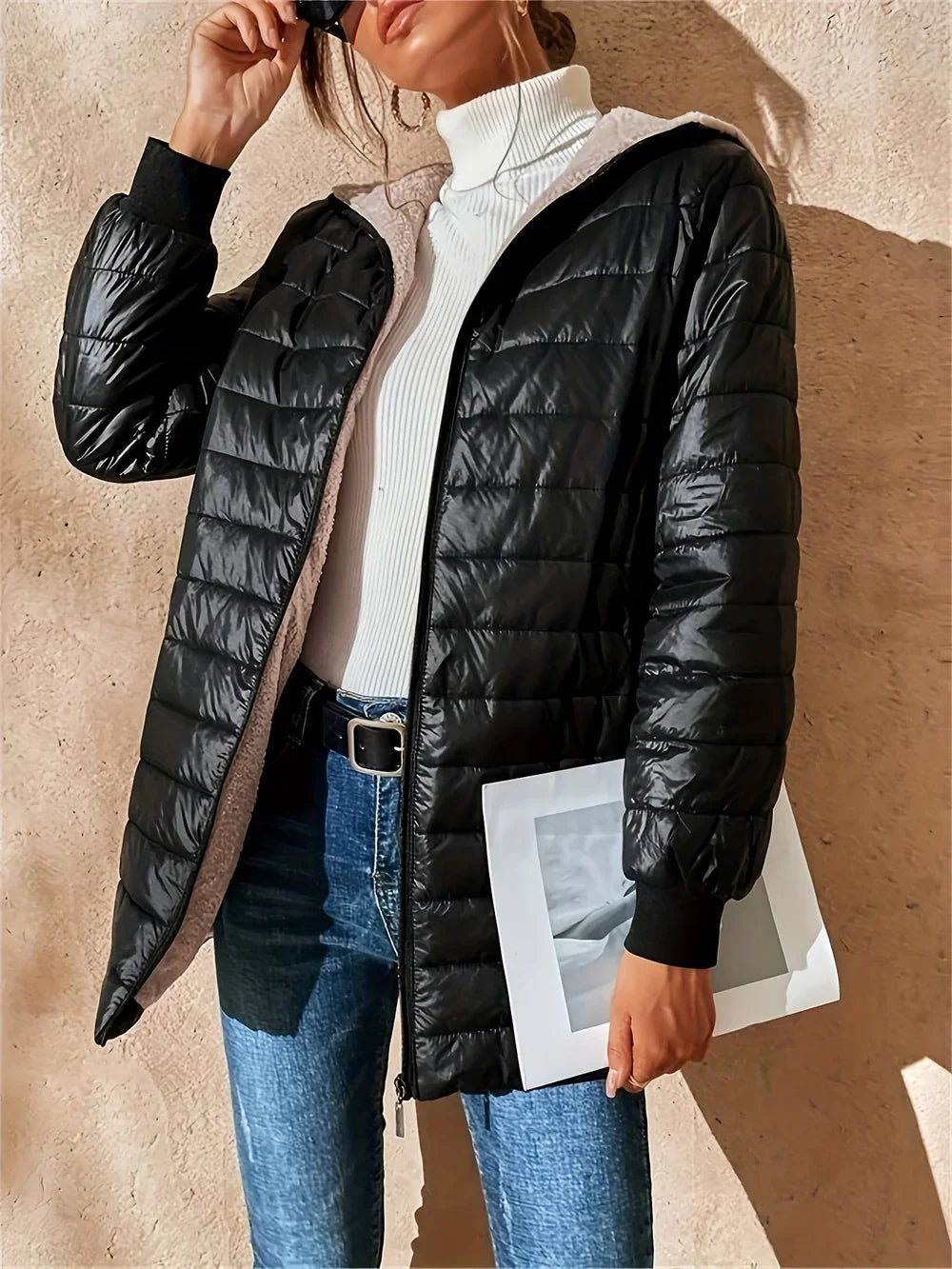 Adalia – Lined Jacket for Graceful Comfort
